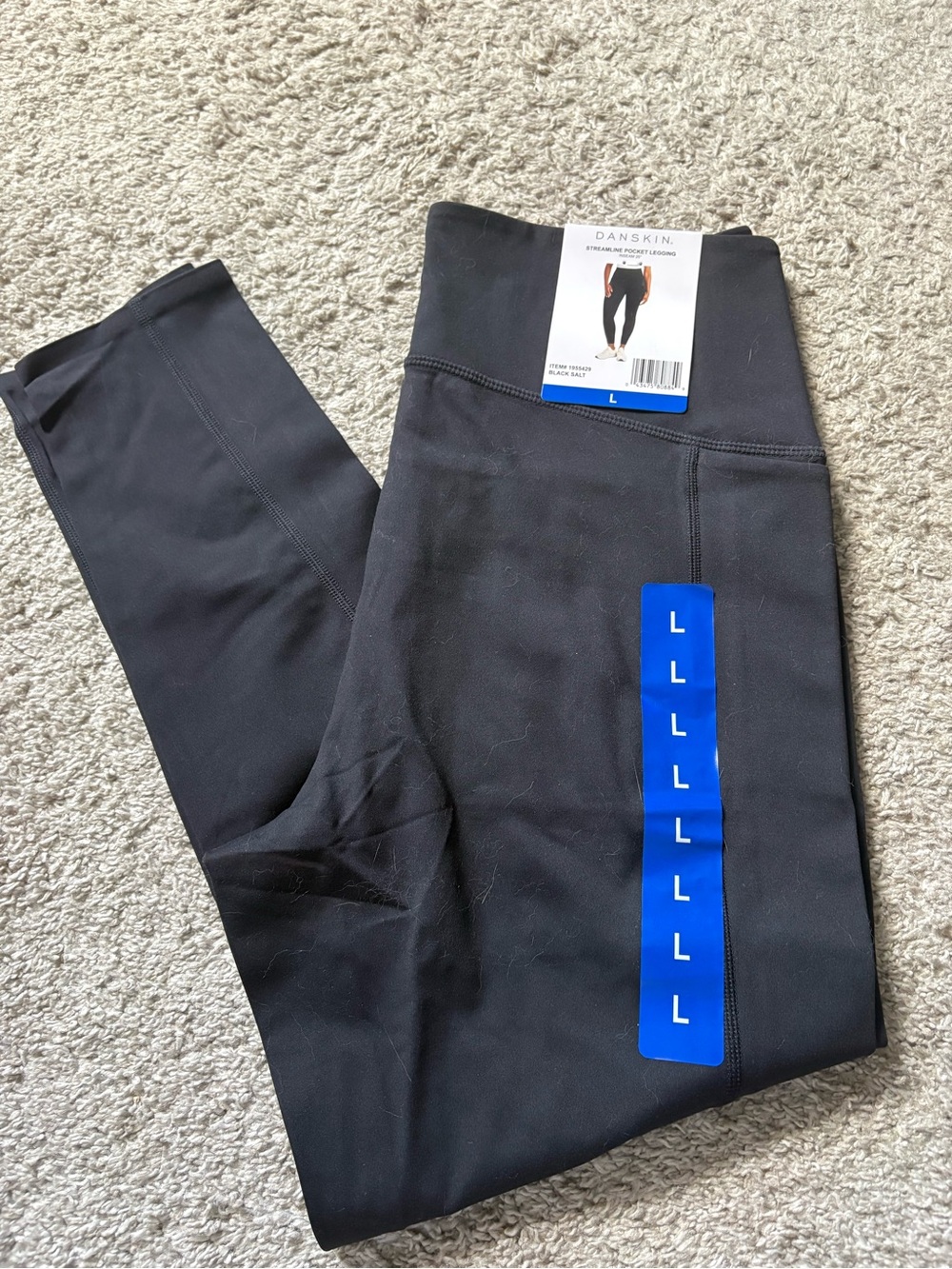 Danskin Women’s ' Black High-Waist Leggings